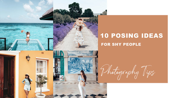 10 Posing ideas for shy people