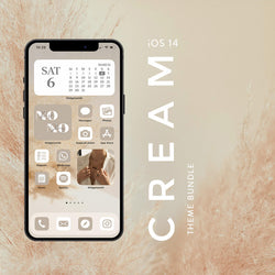 CREAM iOS 14 THEME